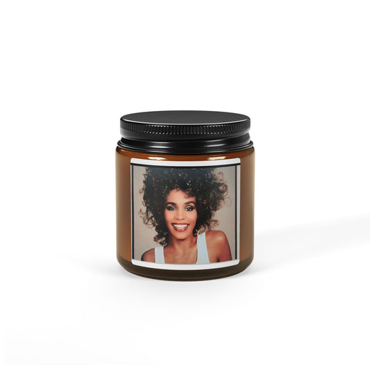 A Whitney Houston candle - I am every woman