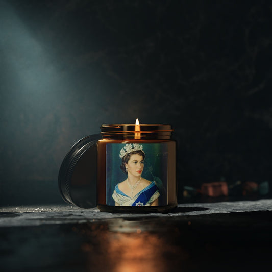 A QUEEN - Royal Elegance Scented Candle, Vintage Queen Decor, Gift for Her, Relaxing Aromatherapy, Home Fragrance, Mother's Day, Anniversary