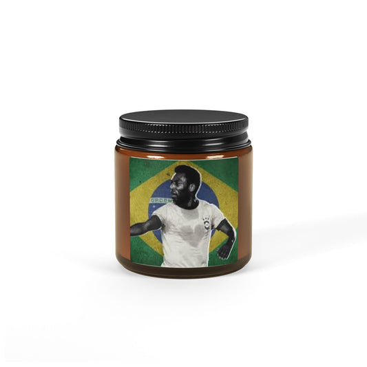 A Pele Brazilian Pride Scented Soy Candle – From the streets of Brazil to the world stage