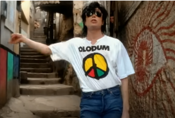Load video: Michael Jackson Video in Rocinha